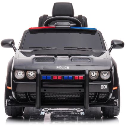 Sähköauto Dodge Challenger Poliisiauto 50W/4500 mAh  musta/valkoinen