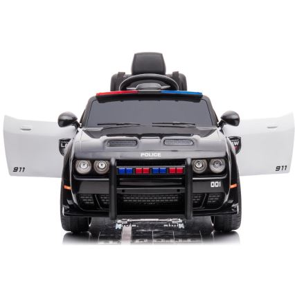 Sähköauto Dodge Challenger Poliisiauto 50W/4500 mAh  musta/valkoinen