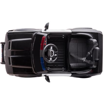 Sähköauto Dodge Challenger Poliisiauto 50W/4500 mAh  musta/valkoinen