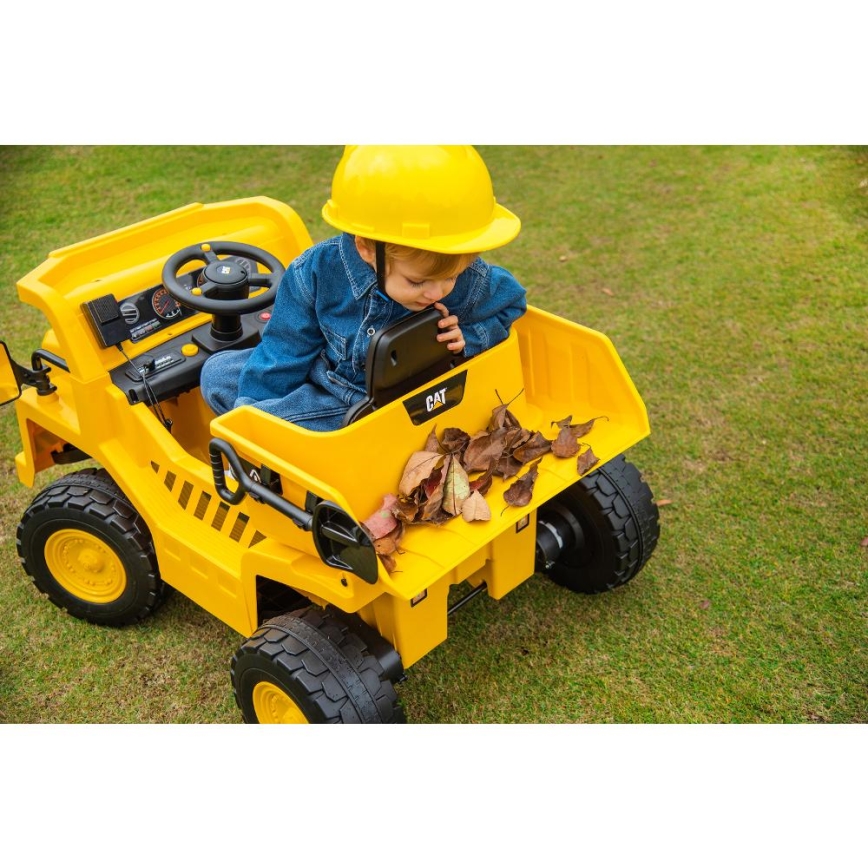 Sähköauto Kuormaaja CAT 60W/4500 mAh keltainen/musta