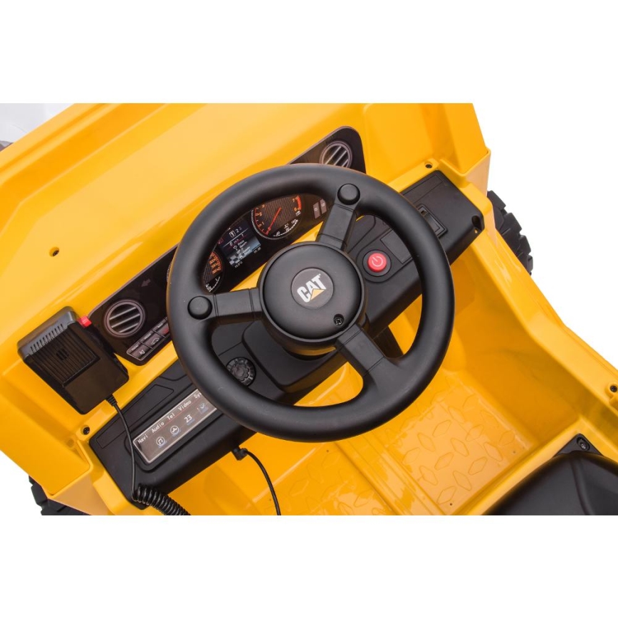 Sähköauto Kuormaaja CAT 60W/4500 mAh keltainen/musta