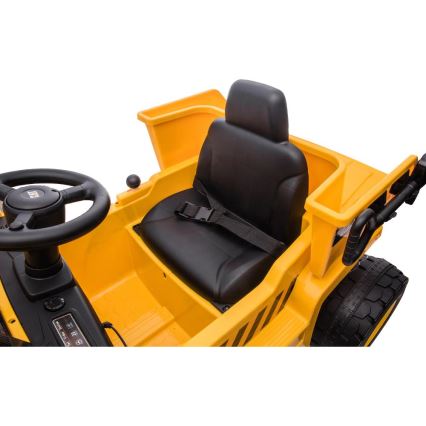 Sähköauto Kuormaaja CAT 60W/4500 mAh keltainen/musta