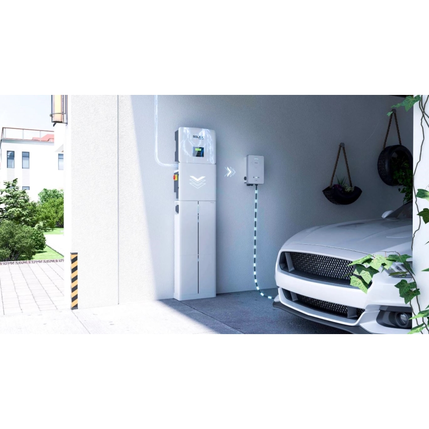 Sähköautojen latauspiste SolaX Power 22kW/400V/32A IP65 Wi-Fi
