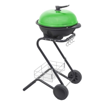 Sähkögrilli 1600W/230V musta/vihreä