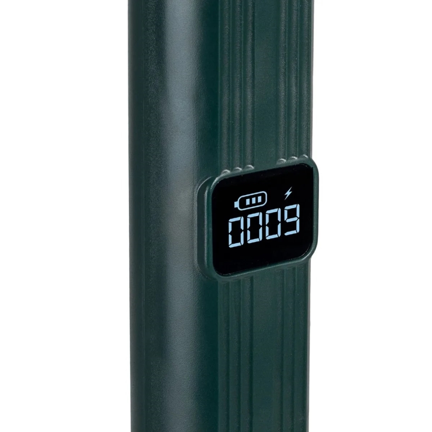 Sähköinen LED-hyönteisloukku 2in1 LCD-näytöllä 1200 mAh/5V vihreä