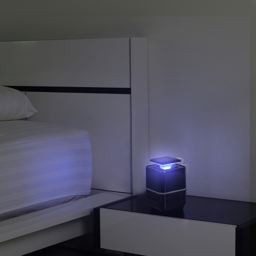 Sähköinen LED-hyönteisloukku USB/5V 40 m²