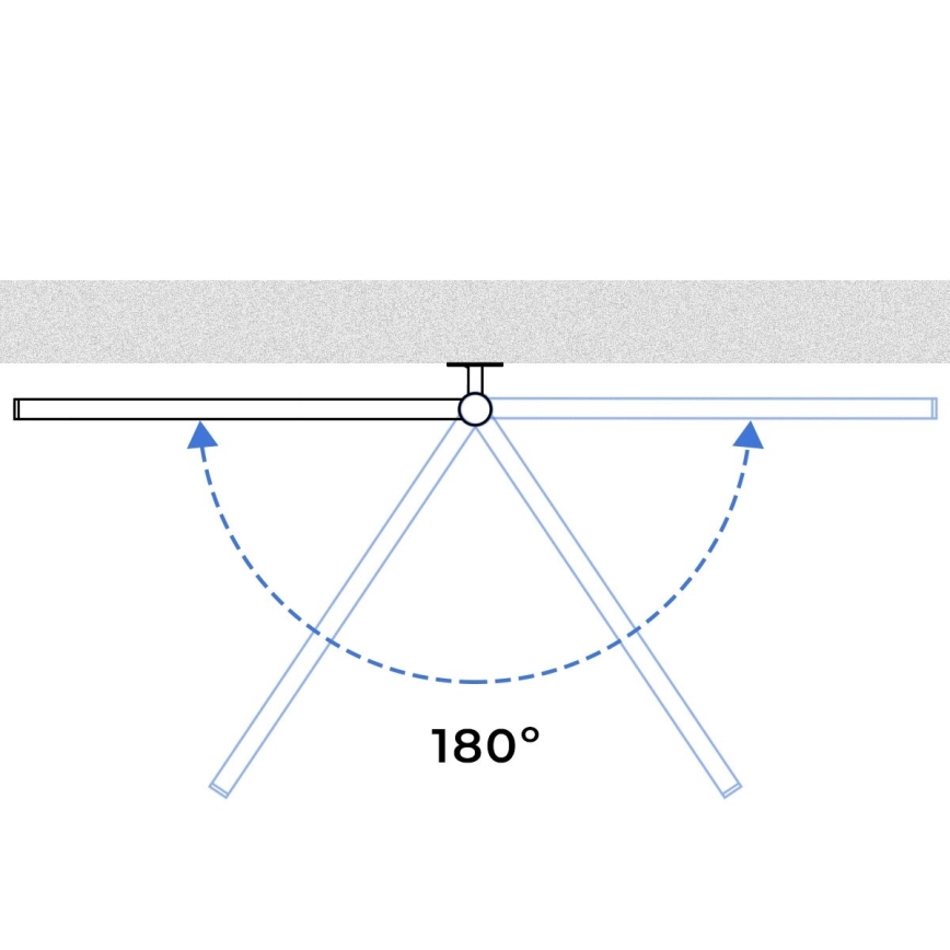 Sähköinen pyörivä pyyhekuivain termostaatilla ARABESQUE 150W/230V 64,6 cm IP44 valkoinen