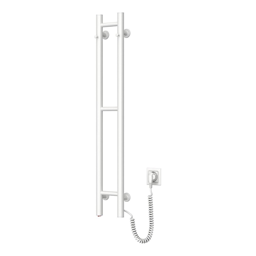 Sähköinen pyyhekuivain SILOUETTE 187W/230V 101,1 cm IP44 valkoinen oikea pyöreä