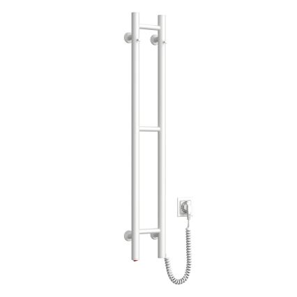 Sähköinen pyyhekuivain SILOUETTE 187W/230V 101,1 cm IP44 valkoinen oikea pyöreä