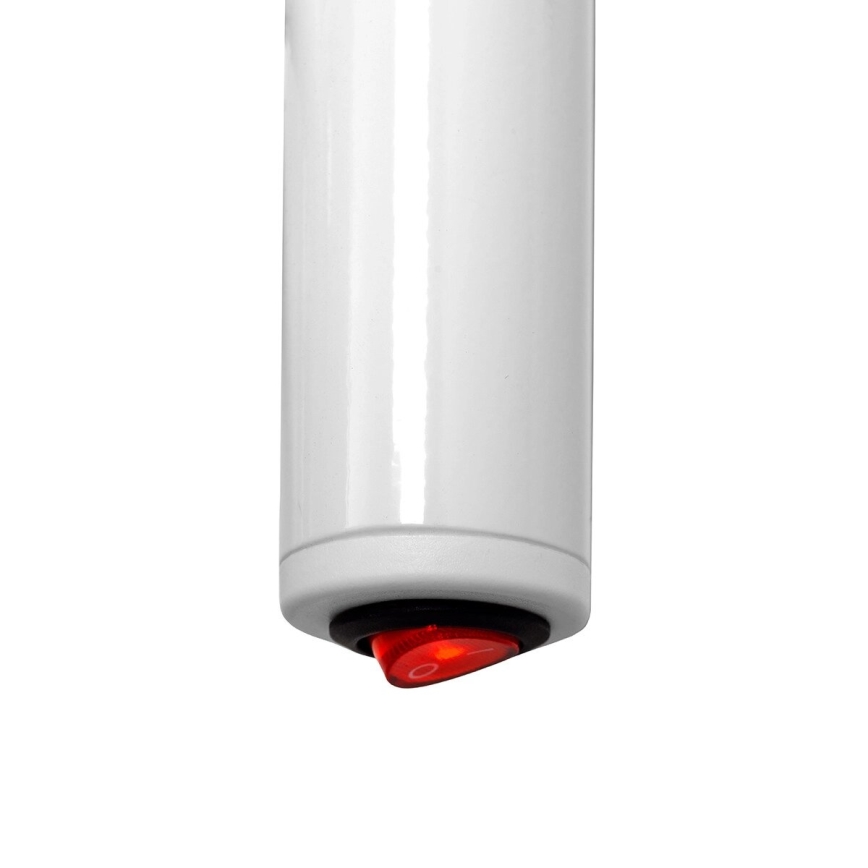 Sähköinen pyyhekuivain SILOUETTE 187W/230V 101,1 cm IP44 valkoinen oikea pyöreä