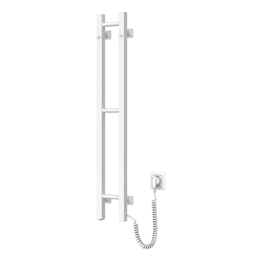 Sähköinen pyyhekuivain SILOUETTE 187W/230V 101,1 cm IP44 valkoinen oikeanpuoleinen kulmikas