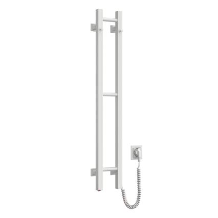 Sähköinen pyyhekuivain SILOUETTE 187W/230V 101,1 cm IP44 valkoinen oikeanpuoleinen kulmikas