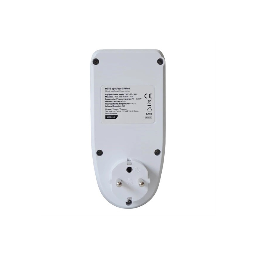 Sähkönkulutusmittari 3680W/230V