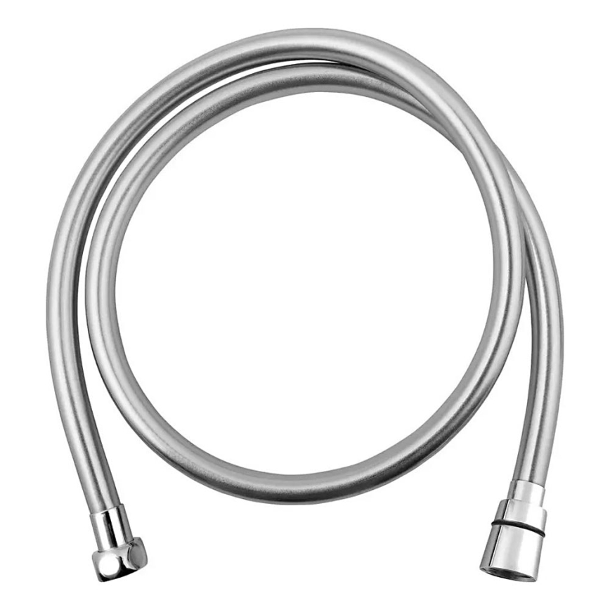 Sapho - 100 cm hopeanvärinen suihkuletku