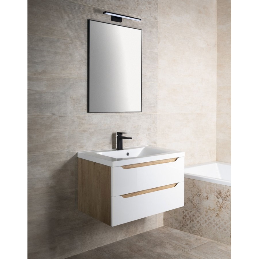 Sapho - AROWANA-kehyspeili 50x80 mattamusta