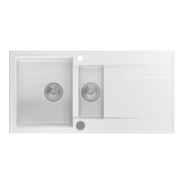 Sapho - Keittiöallas 100x50 cm graniitti/valkoinen