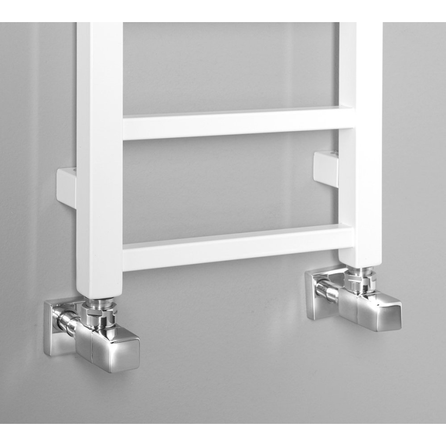 Sapho - Kylpyhuoneen pyyhekuivain METRO LIGHT 276W 30x150 cm valkoinen