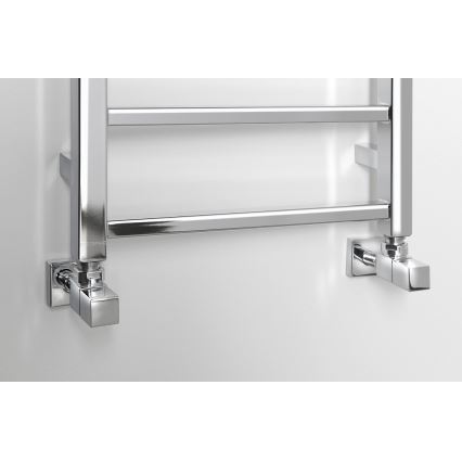 Sapho - Kylpyhuoneen pyyhekuivain METRO LIGHT 323W/230V 40x150 cm kiiltävä kromi