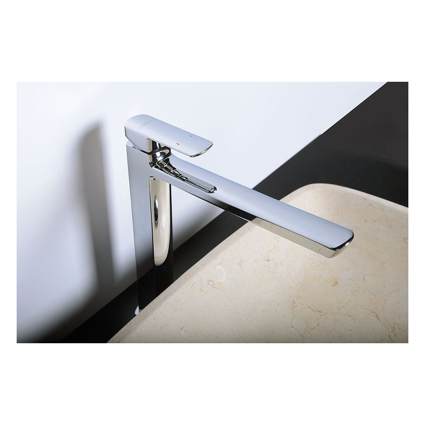 Sapho - Pesuallashana MIXONA 29,8 cm kiiltävä kromi