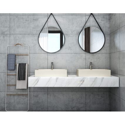 Sapho - Pöytätason pesuallas 58x36 cm betoni/beige