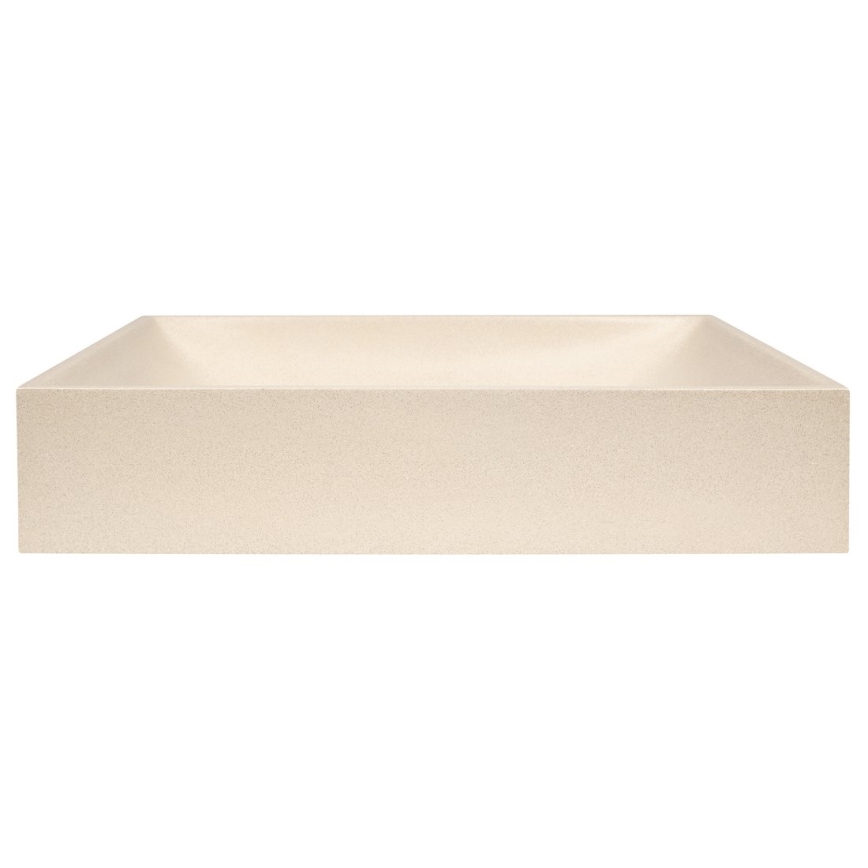 Sapho - Pöytätason pesuallas 58x36 cm betoni/beige