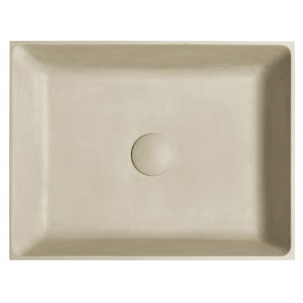 Sapho - Pöytätason pesuallas FORMIGO 47,5x36,5 cm betoni/beige