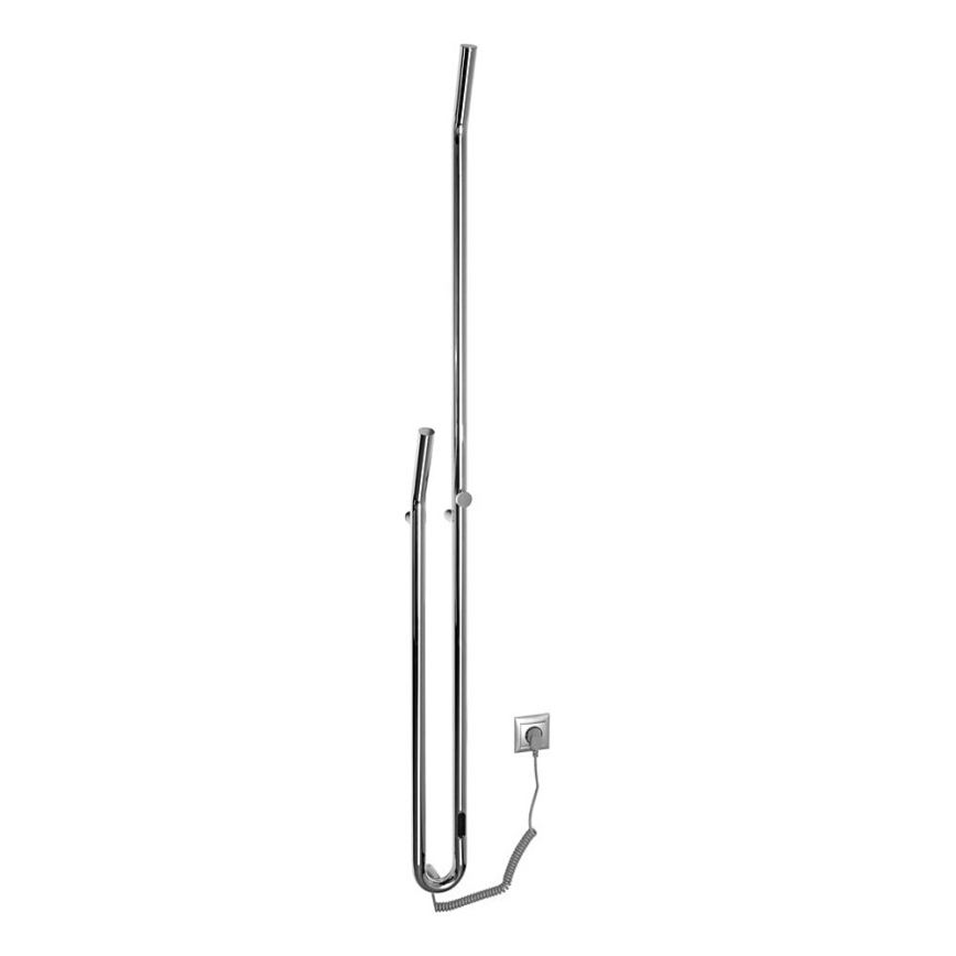 Sapho - Sähkö pyyhekuivausteline ajastimella DUOPASSO 45W/230V 170 cm kiiltävä kromi