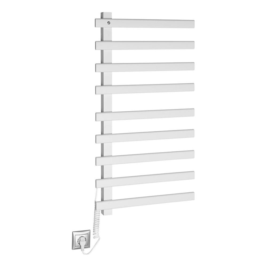 Sapho - Sähköinen pyyhekuivain ELCOR 128W/230V 92 cm mattavalkoinen vasen