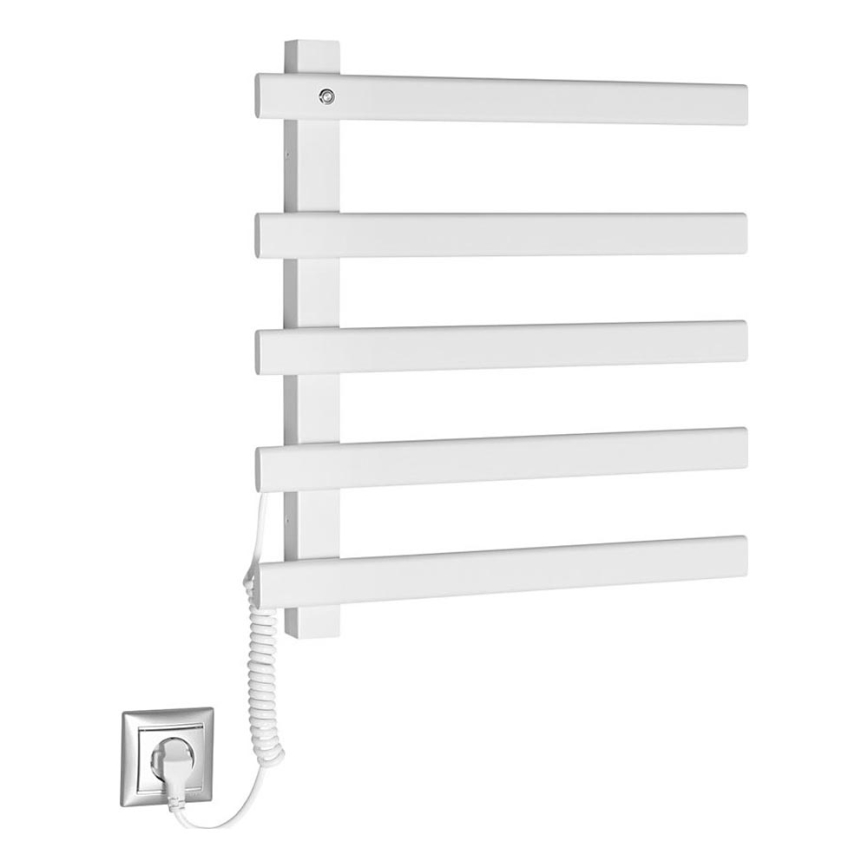 Sapho - Sähköinen pyyhekuivain ELCOR 63W/230V 52 cm mattavalkoinen vasen