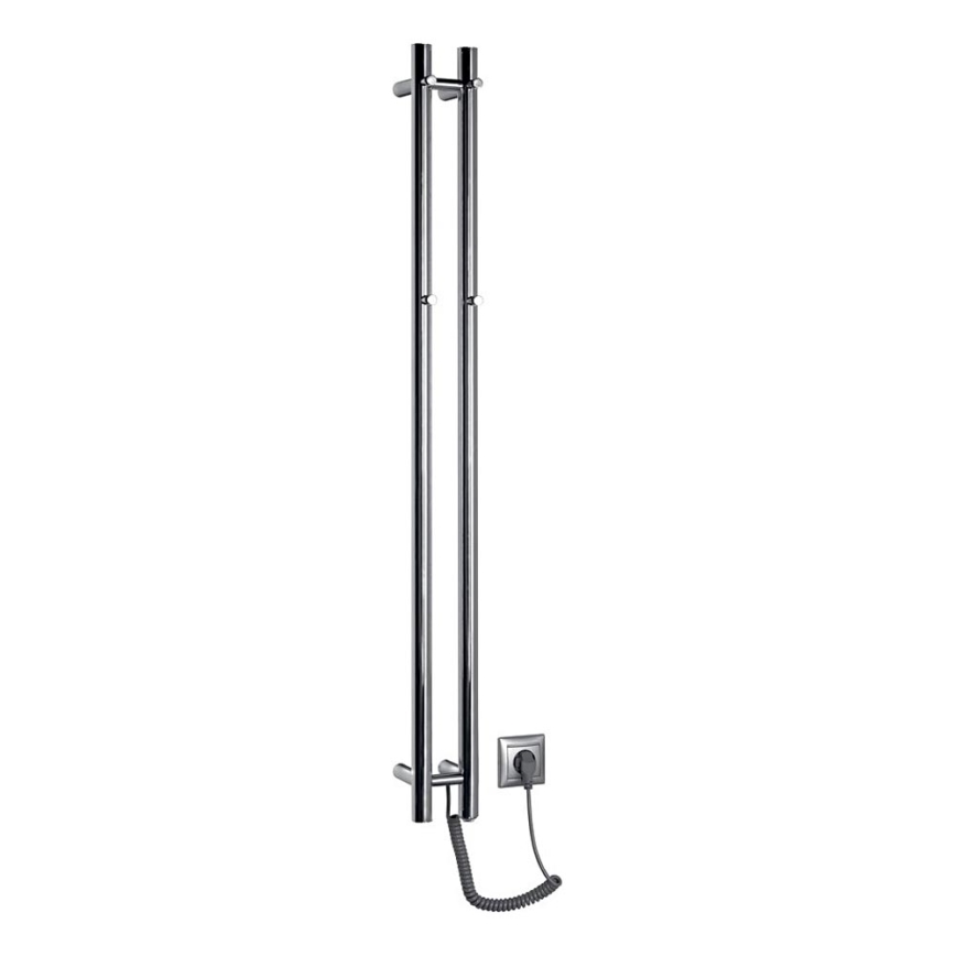 Sapho - Sähköinen pyyhekuivain PAPINADO 40W/230V 120 cm kiiltävä kromi