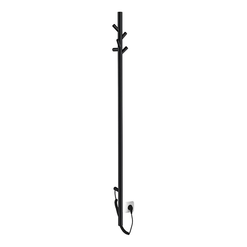 Sapho - Sähköinen pyyhekuivain PASADOR 30W/230V 150 cm matta musta
