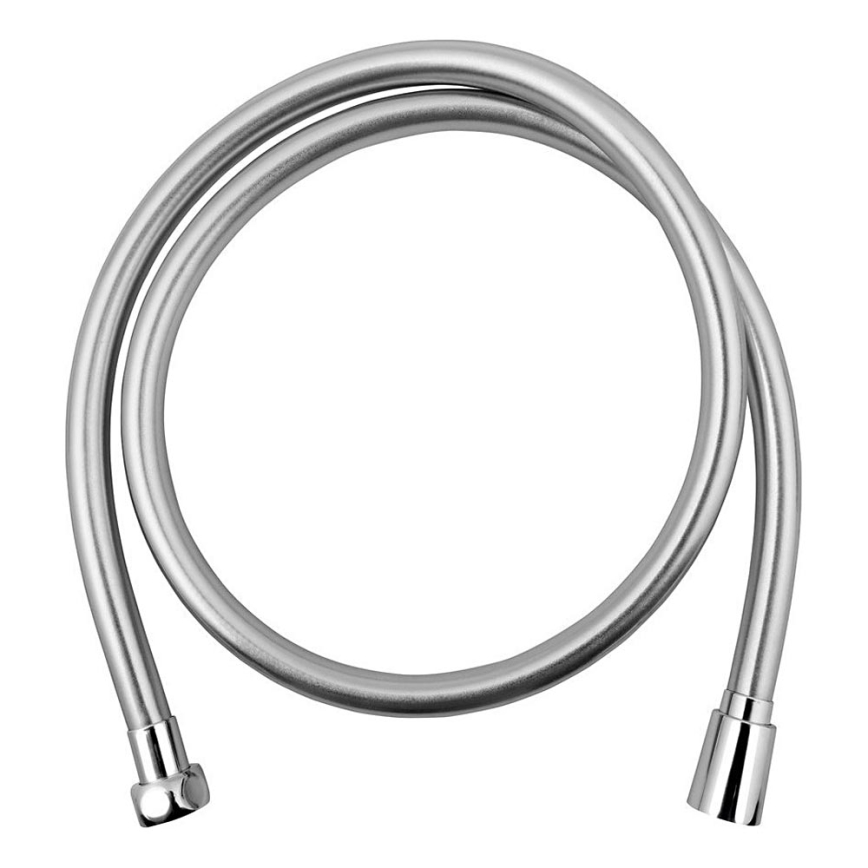 Sapho - Suihkuletku SOFTFLEX 120 cm metallinhohtoinen hopea