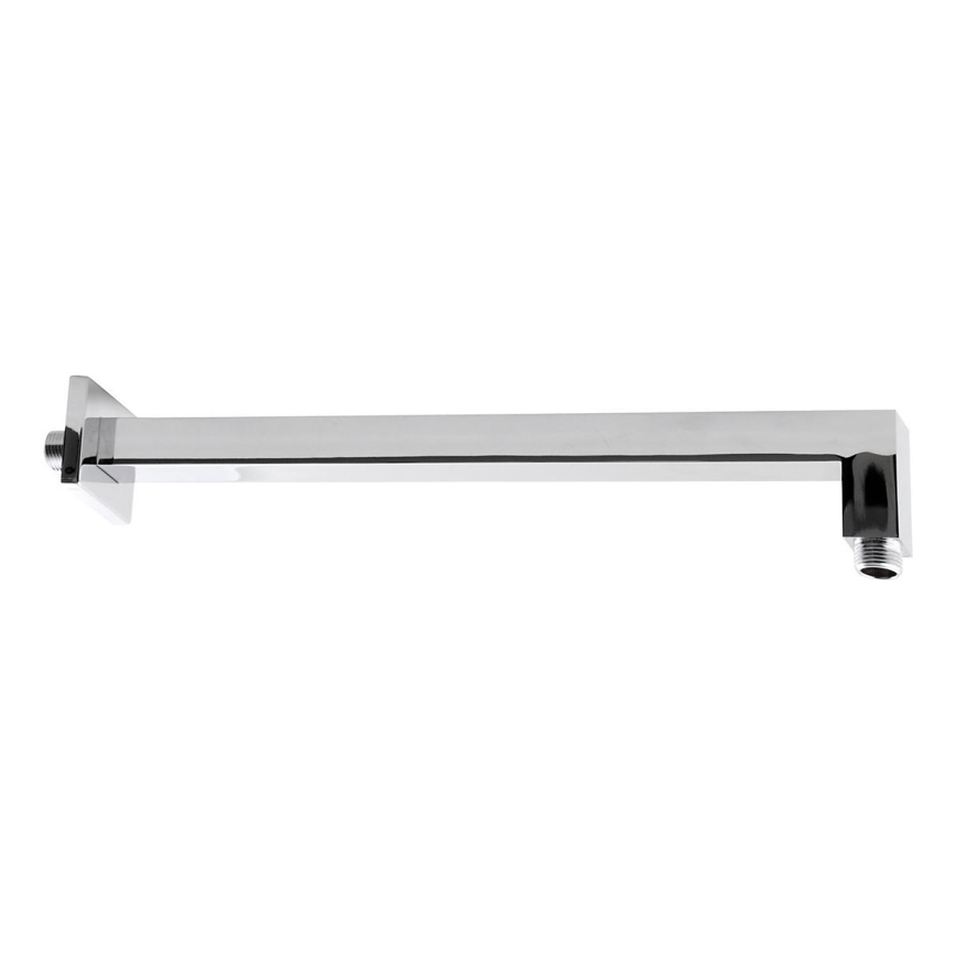 Sapho - Suihkuvarsi kulmikas 40 cm kiiltävä kromi