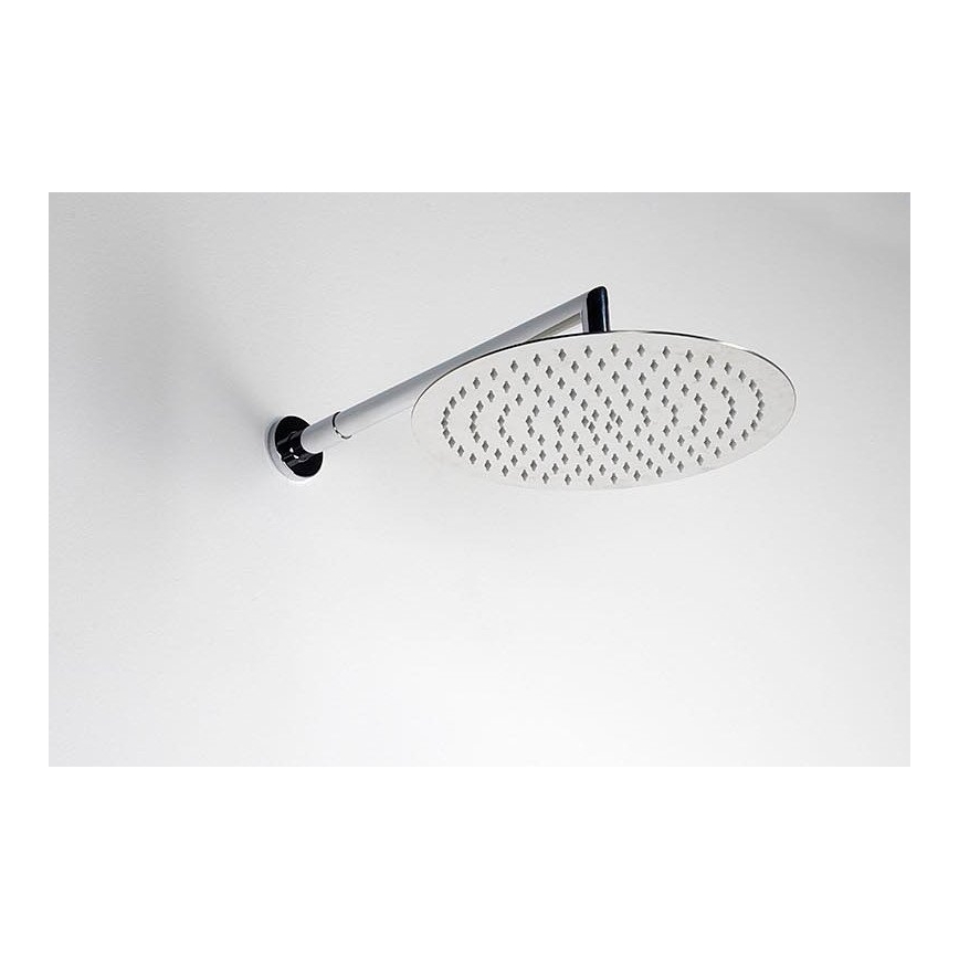 Sapho - Suihkuvarsi pyöreä 38 cm kiiltävä kromi