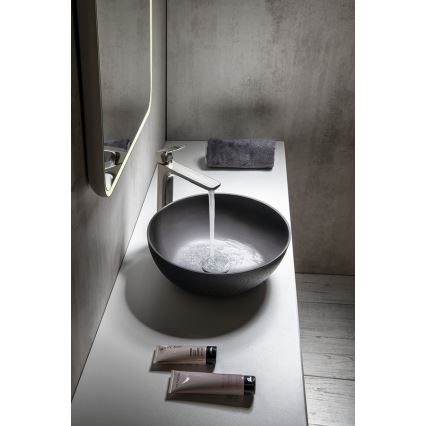 Sapho - Tasoallas FORMIGO Ø 39 cm betoni/antrasiitti