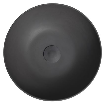 Sapho - Tasoallas FORMIGO Ø 39 cm betoni/antrasiitti