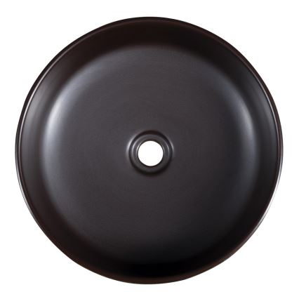 Sapho - Tason päälle asennettava pesuallas PRIORI, Ø 41 cm, ruskea/sininen