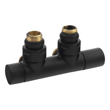 Sapho – TWIN keskiliitännän venttiilisarja, mattamusta