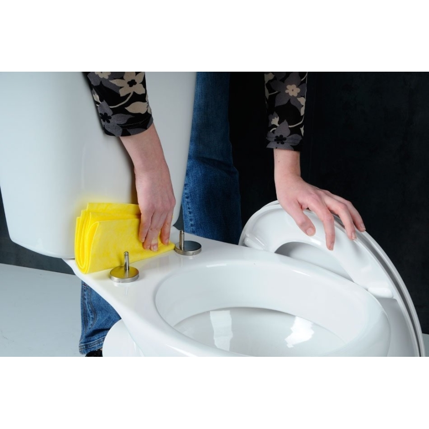 Sapho - WC-istuimen kansi ADINA SoftClose valkoinen