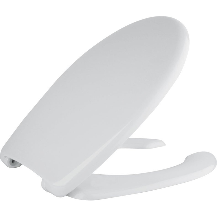 Sapho - WC-istuimen kansi liikuntarajoitteisille, valkoinen/duroplasti