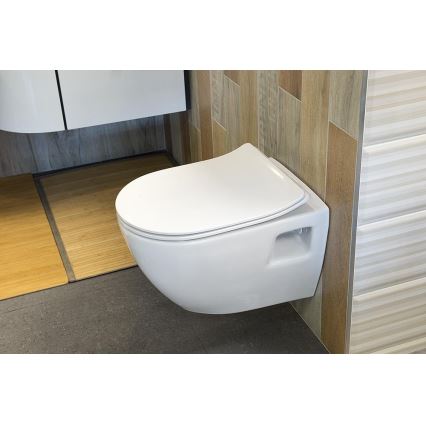 Sapho - WC-istuin SoftClose EDITA valkoinen