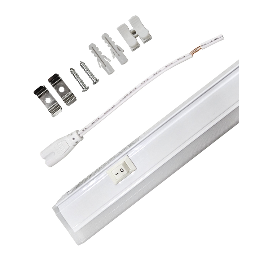 Sarjaan kytkettävä LED-alakaappivalaisin TUBE LED/9W/230V 60 cm valkoinen