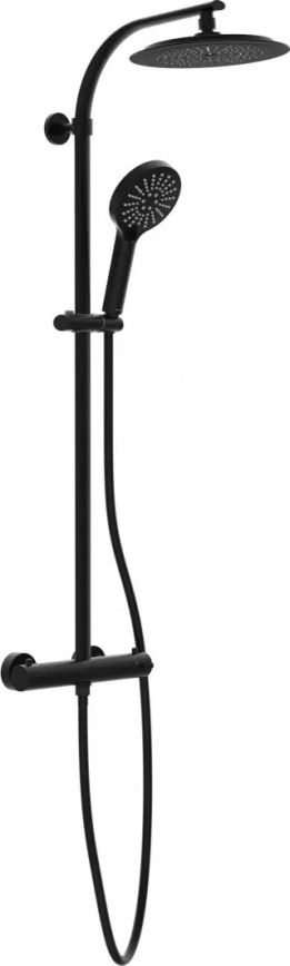 Schütte 60076 - MADURA FRESH termostaattinen suihkusarja, musta