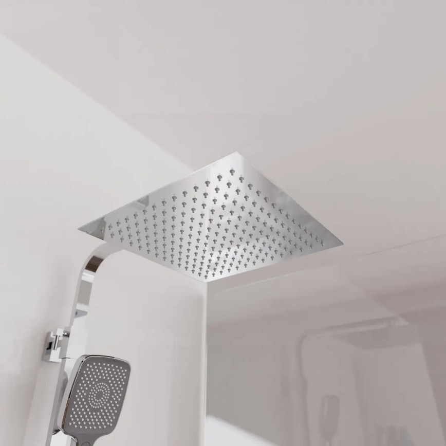 Schütte 60531 - OCEAN termostaattinen suihkusarja, kiiltävä kromi/antrasiitti