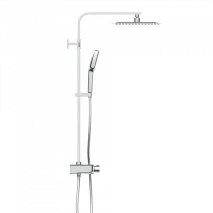 Schütte 60531 - OCEAN termostaattinen suihkusarja, kiiltävä kromi/antrasiitti