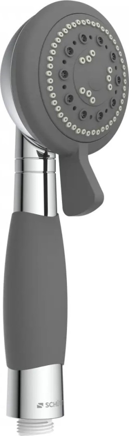 Schütte 60971 - VITAL-käsisuihku, kiiltävä kromi/harmaa