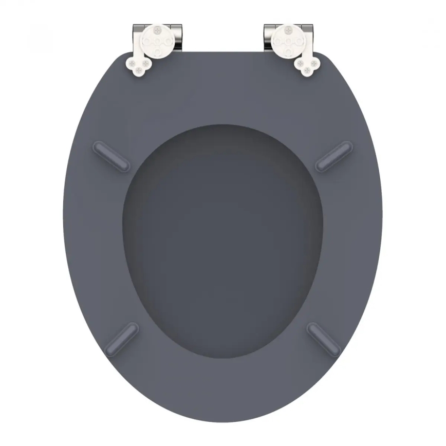 Schütte 80104 - WC-istuinkansi SPIRIT ANTRASIITTI SoftClose MDF-puinen