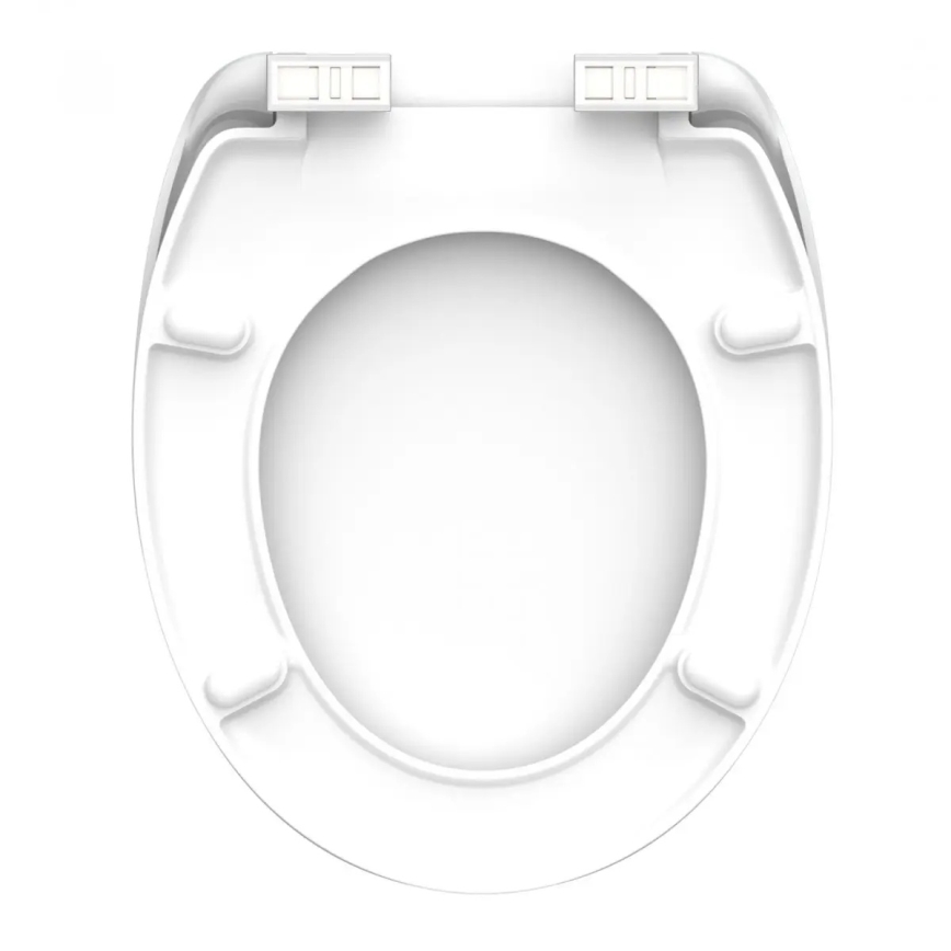 Schütte 82196 - BEACH WC-istuinkansi, pehmeästi sulkeutuva, duroplastinen