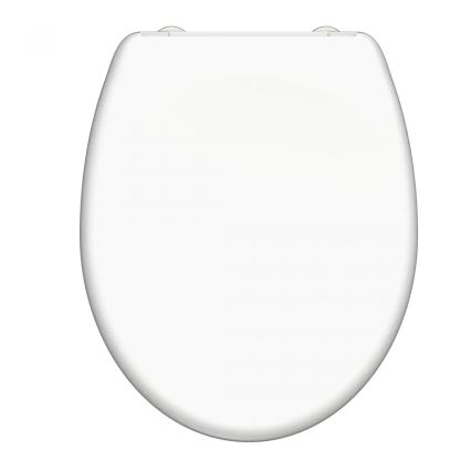 Schütte 82300-A - WC-istuimen kansi, valkoinen, pehmeästi sulkeutuva (SoftClose), duroplasti