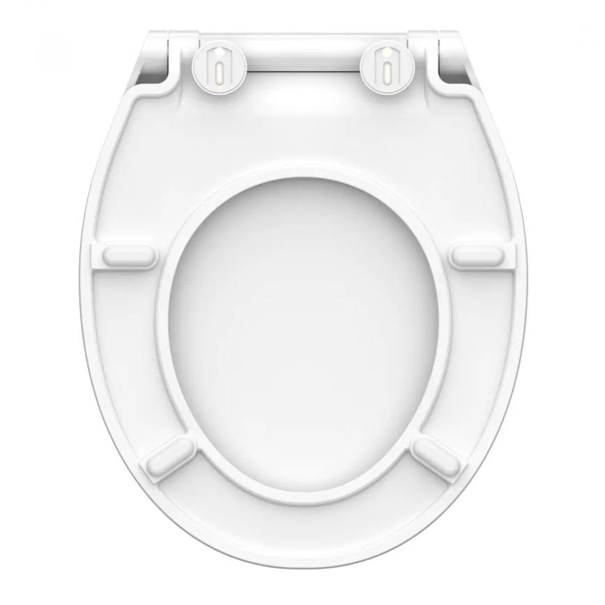 Schütte 82700 - SLIM WHITE WC-istuinkansi SoftClose, duroplastinen
